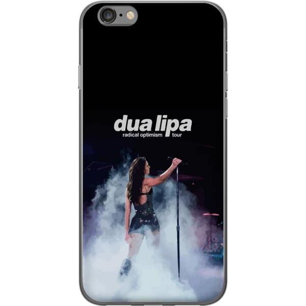 Apple iPhone 6 Gjennomsiktig deksel Dua Lipa – Signature Looks & Vibes