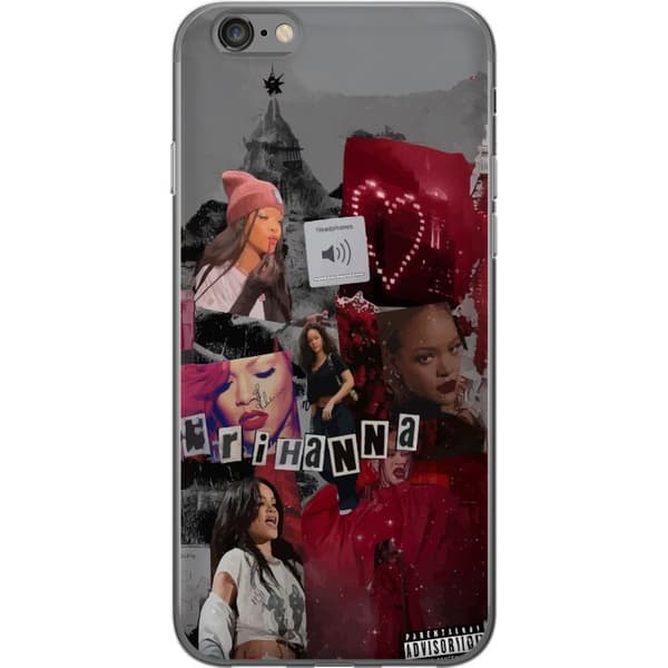 Apple iPhone 6s Läpinäkyvä kuori Rihanna – Iconic Fashion Moments