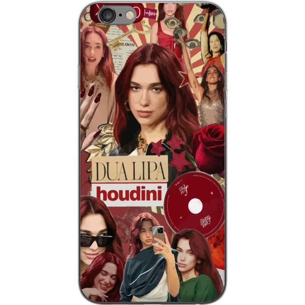 Apple iPhone 6s Plus Läpinäkyvä kuori Dua Lipa – Fashion & Style Edit