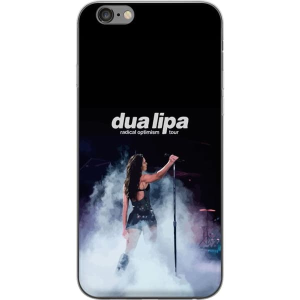 Apple iPhone 6s Plus Läpinäkyvä kuori Dua Lipa – Signature Looks & Vibes