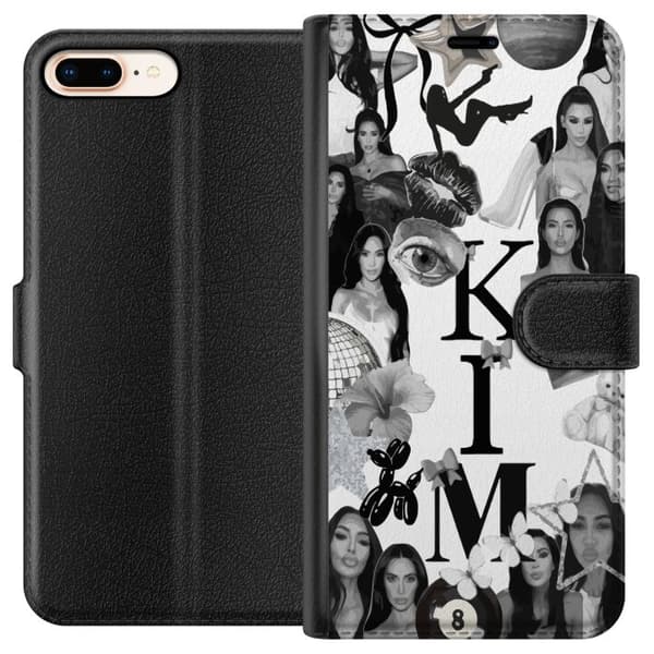 Apple iPhone 7 Plus Tegnebogsetui Kim Kardashian – Aesthetic Look 2025