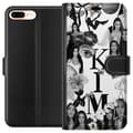 Miniatyrbillede 1 af 3: Apple iPhone 7 Plus Tegnebogsetui Kim Kardashian – Aesthetic Look 2025