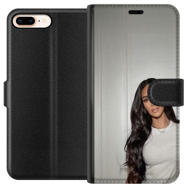 Apple iPhone 7 Plus Lommeboketui Kim Kardashian – Iconic Style Collection