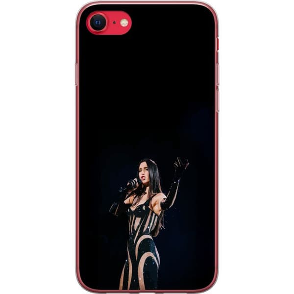 Apple iPhone 7 Gennemsigtig cover Dua Lipa – Pop Star Aesthetic
