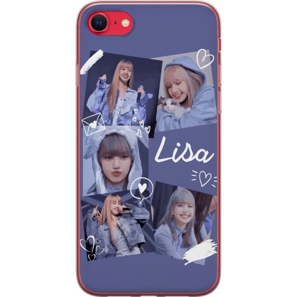 Apple iPhone 7 Gennemsigtig cover Lisa Blackpink – Aesthetic K-pop Queen