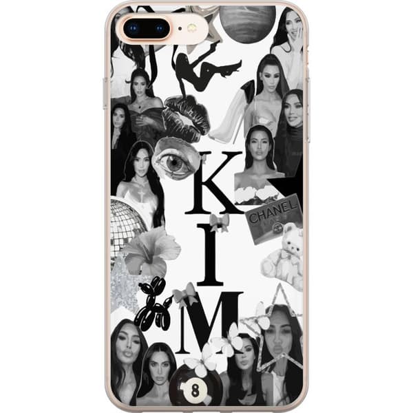 Apple iPhone 7 Plus Gennemsigtig cover Kim Kardashian – Aesthetic Look 2025