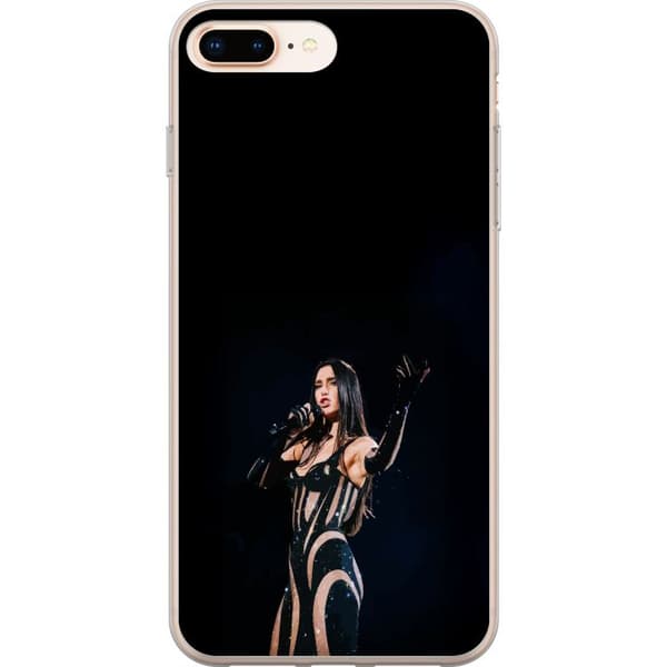Apple iPhone 7 Plus Gennemsigtig cover Dua Lipa – Pop Star Aesthetic