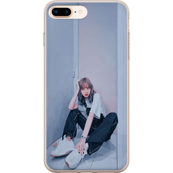 Apple iPhone 7 Plus Gennemsigtig cover Lisa from Blackpink – K-pop Style Icon