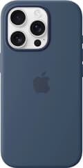 Miniatyrbild 2 av 3: Apple iPhone 16 Pro Silicone Case with MagSafe - Denim