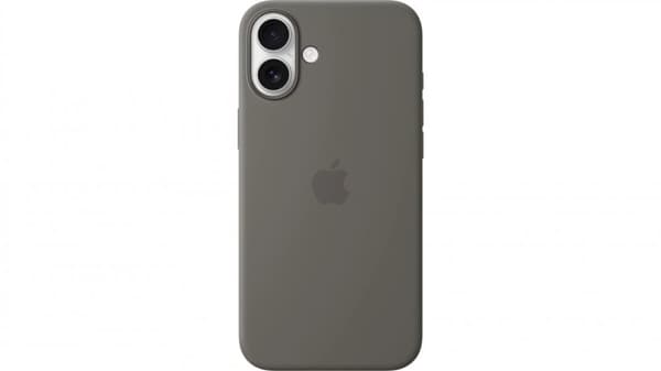 Apple iPhone 16 Plus Silicone Case with MagSafe - Stone Gray