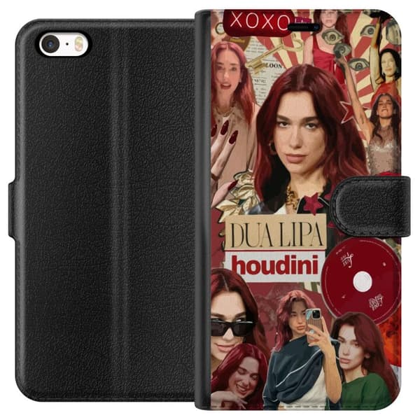 Apple iPhone SE (2016) Lompakkokotelo Dua Lipa – Fashion & Style Edit