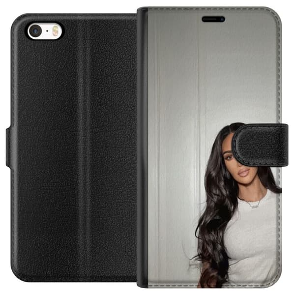Apple iPhone SE (2016) Lompakkokotelo Kim Kardashian – Iconic Style Collection