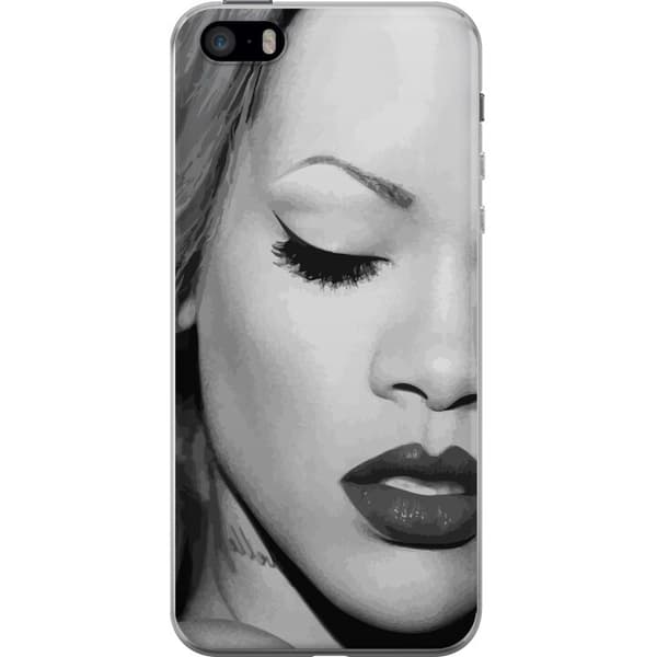 Apple iPhone SE (2016) Genomskinligt Skal Rihanna – Aesthetic Edit 2025