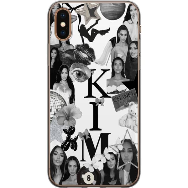 Apple iPhone XS Gennemsigtig cover Kim Kardashian – Aesthetic Look 2025