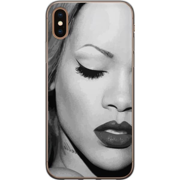 Apple iPhone XS Gennemsigtig cover Rihanna – Aesthetic Edit 2025