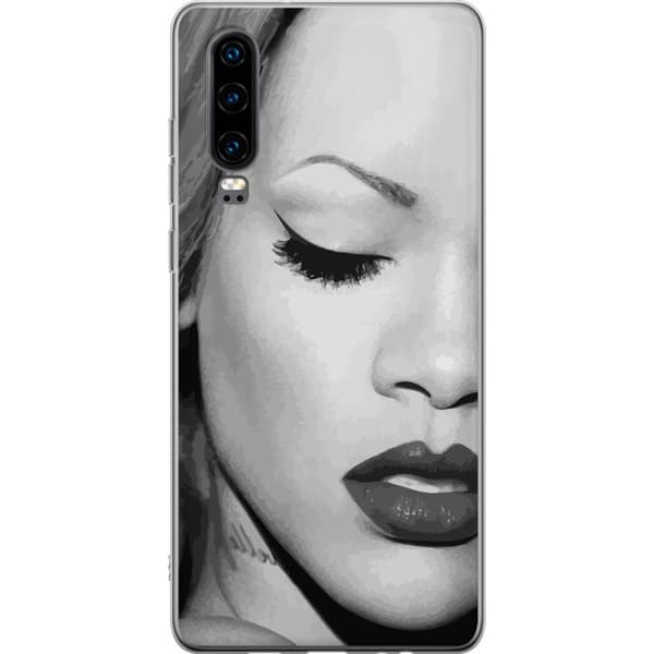 Huawei P30 Gennemsigtig cover Rihanna – Aesthetic Edit 2025