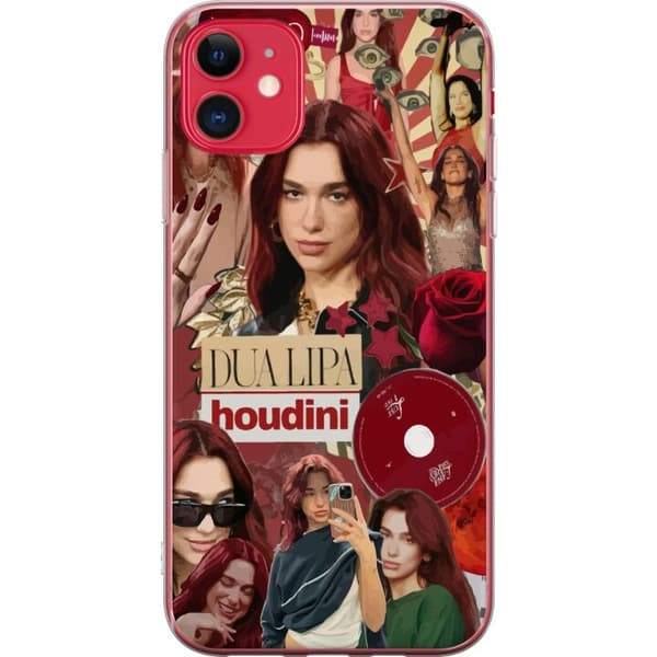 Apple iPhone 11 Genomskinligt Skal Dua Lipa – Fashion & Style Edit