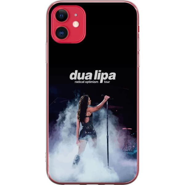 Apple iPhone 11 Genomskinligt Skal Dua Lipa – Signature Looks & Vibes