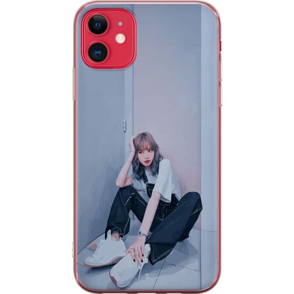 Apple iPhone 11 Läpinäkyvä kuori Lisa from Blackpink – K-pop Style Icon