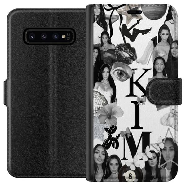 Samsung Galaxy S10 Tegnebogsetui Kim Kardashian – Aesthetic Look 2025