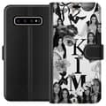 Miniatyrbild 1 av 3: Samsung Galaxy S10+ Plånboksfodral Kim Kardashian – Aesthetic Look 2025