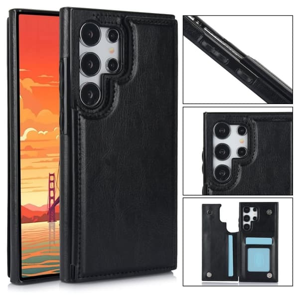 Samsung Galaxy S25 Ultra - Stilrent Skal med Kortfack