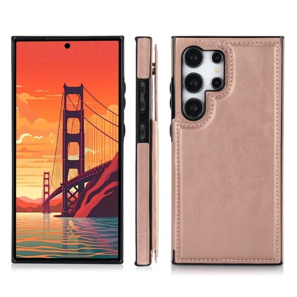 Samsung Galaxy S25 Ultra - Stilrent Skal med Kortfack