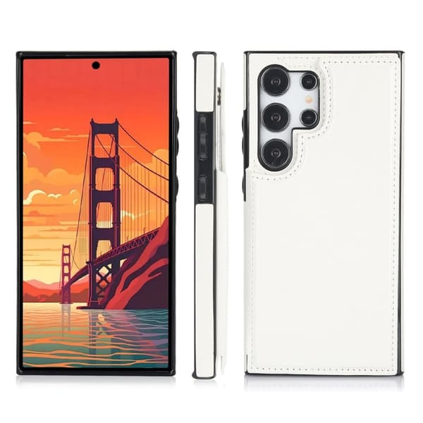 Samsung Galaxy S25 Ultra - Stilrent Skal med Kortfack