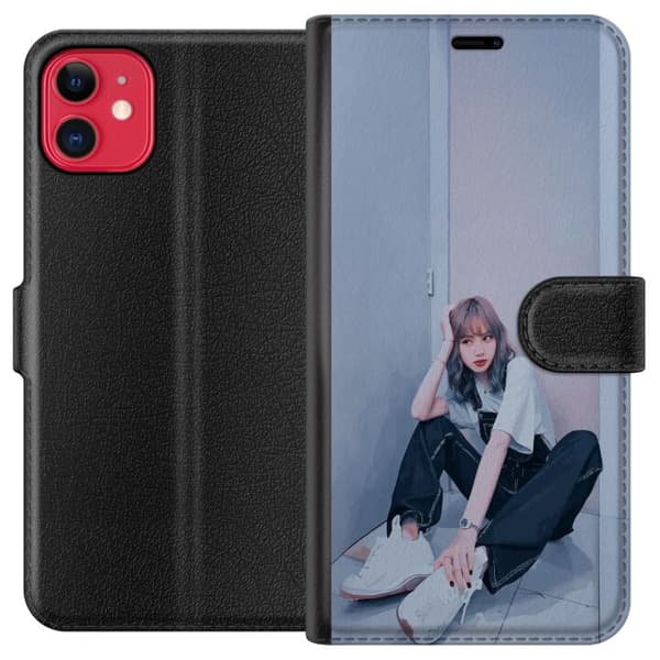 Apple iPhone 11 Lompakkokotelo Lisa from Blackpink – K-pop Style Icon