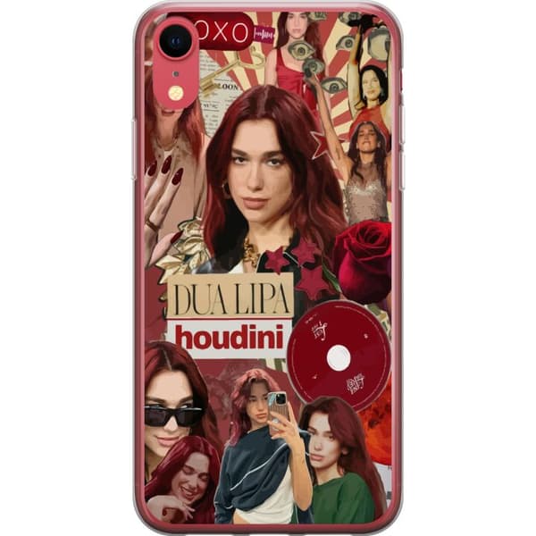 Apple iPhone XR Läpinäkyvä kuori Dua Lipa – Fashion & Style Edit