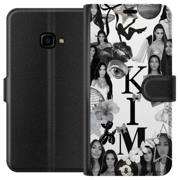 Samsung Galaxy Xcover 4 Tegnebogsetui Kim Kardashian – Aesthetic Look 2025