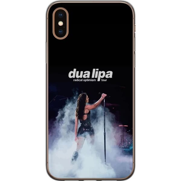 Apple iPhone X Gjennomsiktig deksel Dua Lipa – Signature Looks & Vibes