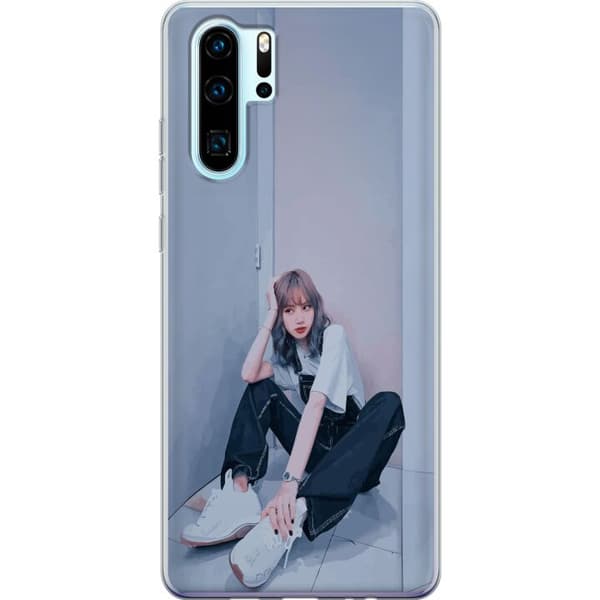 Huawei P30 Pro Gennemsigtig cover Lisa from Blackpink – K-pop Style Icon
