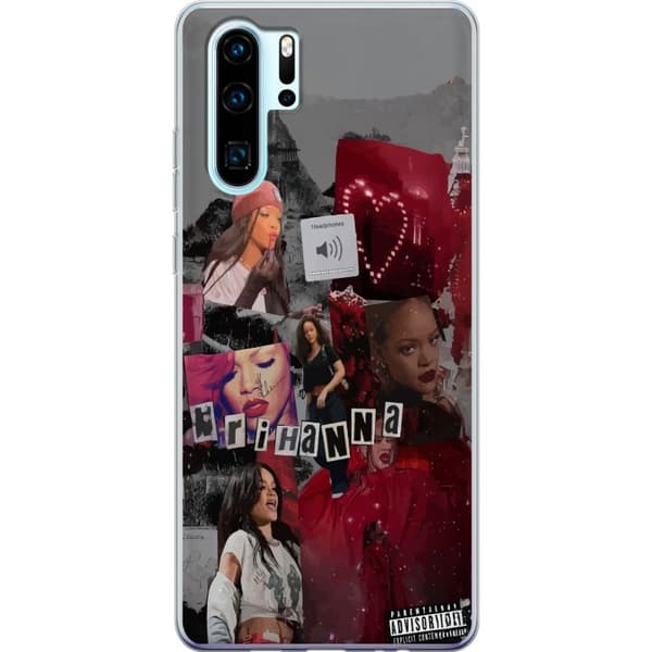 Huawei P30 Pro Genomskinligt Skal Rihanna – Iconic Fashion Moments