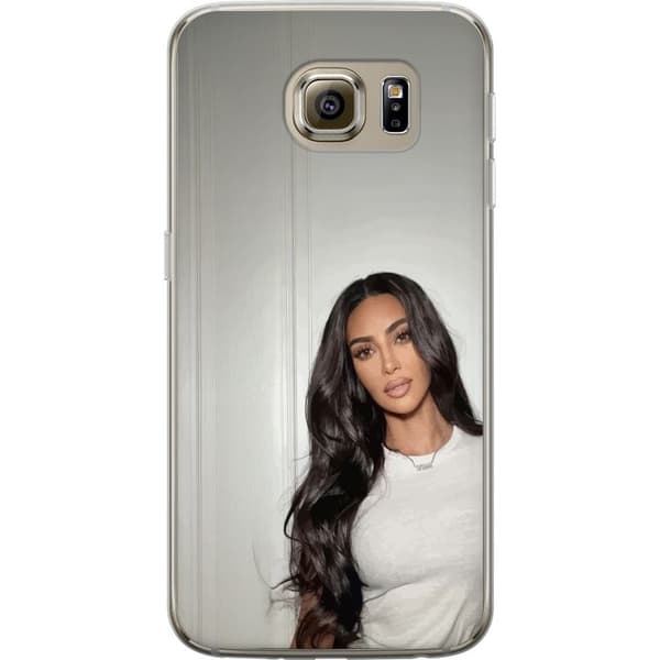 Samsung Galaxy S6 Gennemsigtig cover Kim Kardashian – Iconic Style Collection