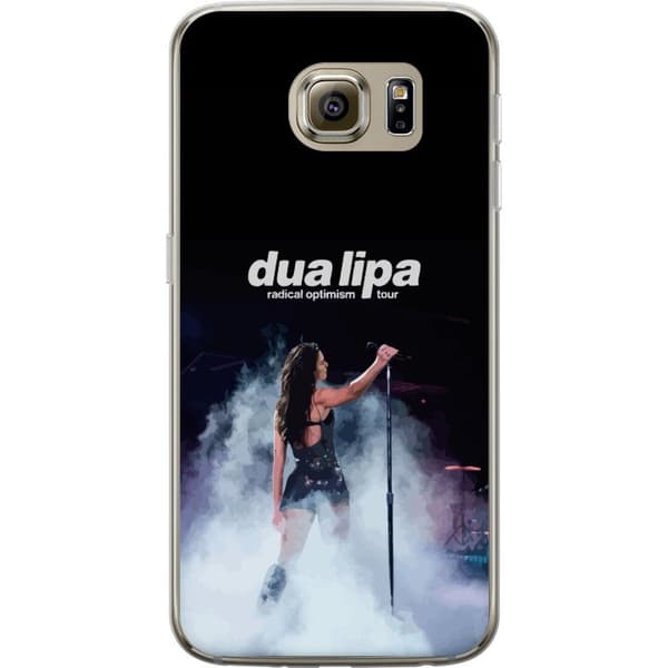 Samsung Galaxy S6 Genomskinligt Skal Dua Lipa – Signature Looks & Vibes