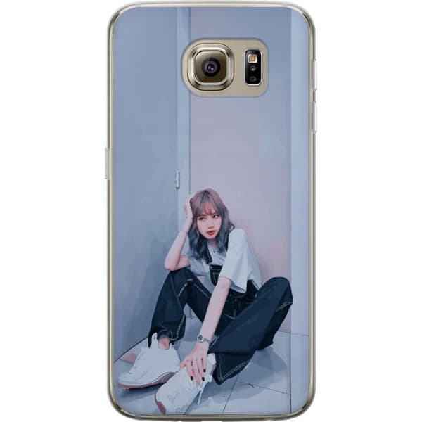Samsung Galaxy S6 Läpinäkyvä kuori Lisa from Blackpink – K-pop Style Icon