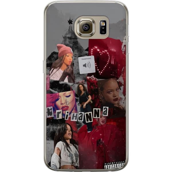 Samsung Galaxy S6 Gennemsigtig cover Rihanna – Iconic Fashion Moments