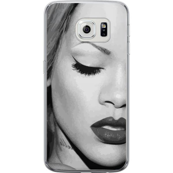 Samsung Galaxy S6 edge Gennemsigtig cover Rihanna – Aesthetic Edit 2025
