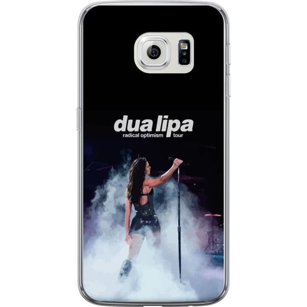 Samsung Galaxy S6 edge Gennemsigtig cover Dua Lipa – Signature Looks & Vibes