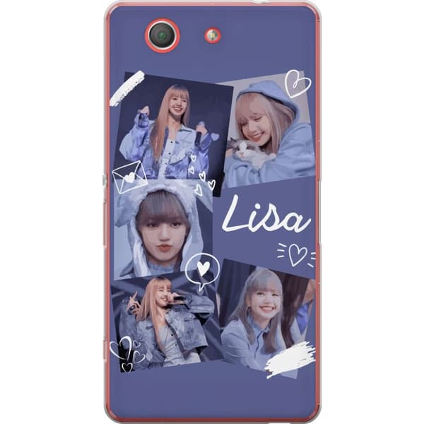 Sony Xperia Z3 Compact Gennemsigtig cover Lisa Blackpink – Aesthetic K-pop Queen