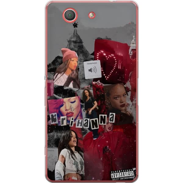 Sony Xperia Z3 Compact Gennemsigtig cover Rihanna – Iconic Fashion Moments