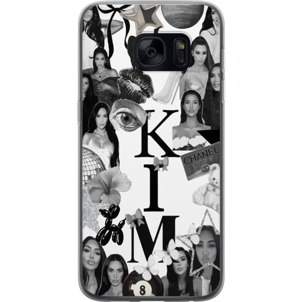 Samsung Galaxy S7 Gennemsigtig cover Kim Kardashian – Aesthetic Look 2025