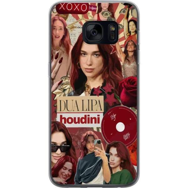 Samsung Galaxy S7 Gennemsigtig cover Dua Lipa – Fashion & Style Edit