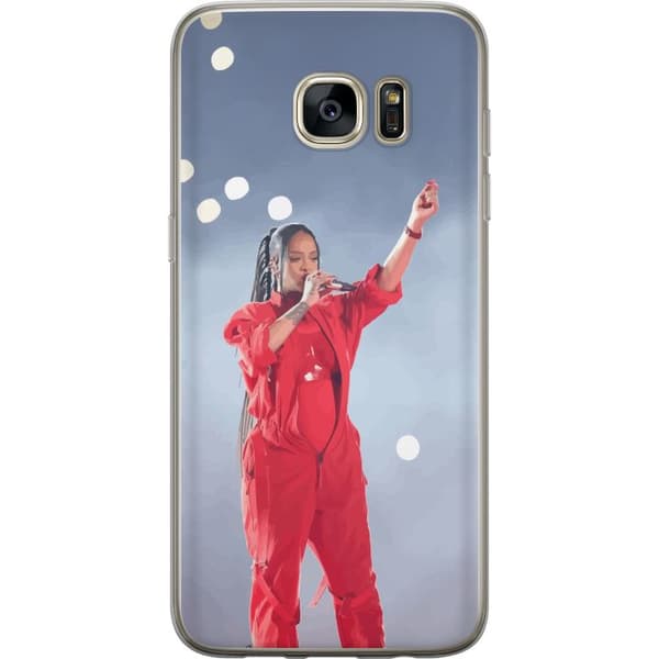 Samsung Galaxy S7 edge Gennemsigtig cover Rihanna – Trendsetting Looks & Style