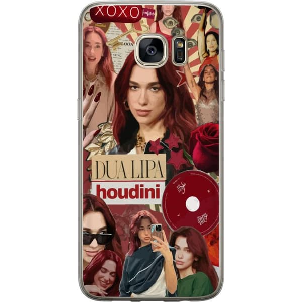 Samsung Galaxy S7 edge Läpinäkyvä kuori Dua Lipa – Fashion & Style Edit