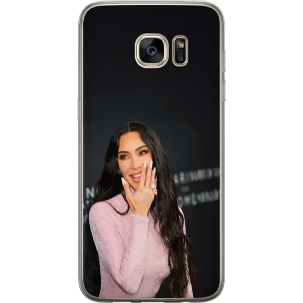 Samsung Galaxy S7 edge Gennemsigtig cover Kim Kardashian – Trending Outfits 2025