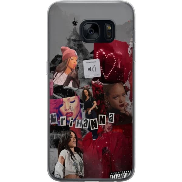 Samsung Galaxy S7 Gennemsigtig cover Rihanna – Iconic Fashion Moments