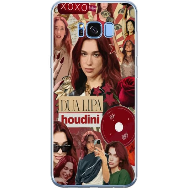 Samsung Galaxy S8+ Gennemsigtig cover Dua Lipa – Fashion & Style Edit