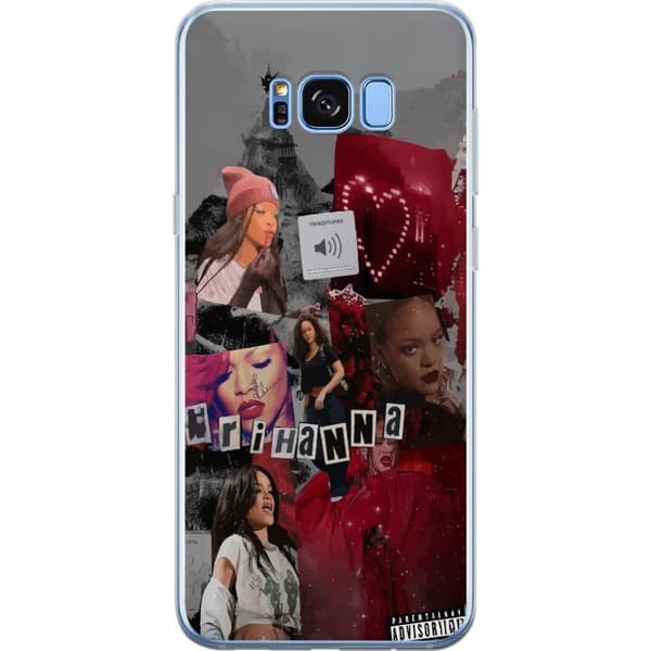 Samsung Galaxy S8+ Läpinäkyvä kuori Rihanna – Iconic Fashion Moments